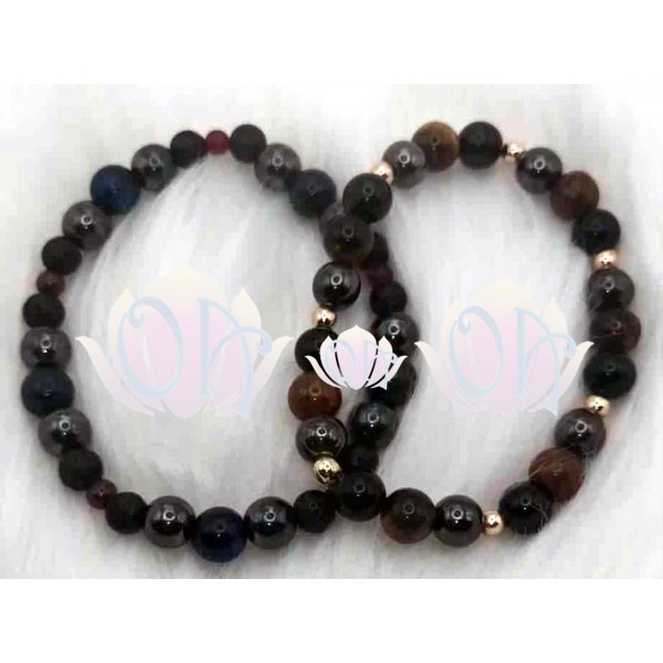 PULSEIRA ANCESTRAL - CHARME (C/ PEDRAS PRECIOSAS) PULSEIRA ANCESTRAL - CHARME (C/ PEDRAS PRECIOSAS)